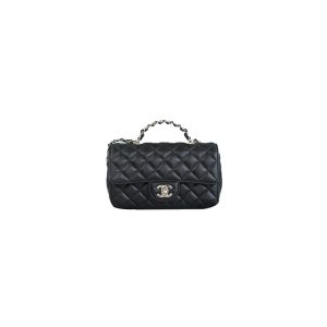 Ch*el pearl crush mini rectangular flap bag