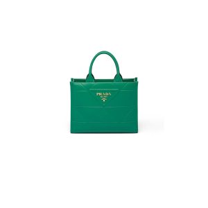 large Pra*a galleria saffiano leather bag