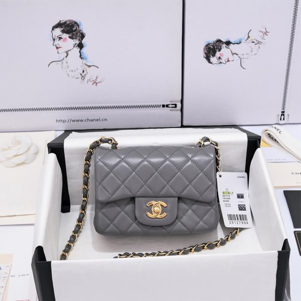 Ch*el mini flap bag