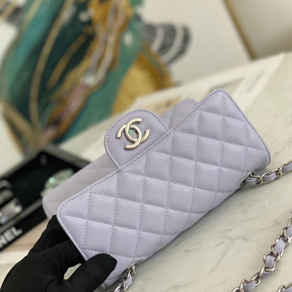 Ch*el mini flap bag